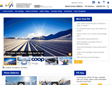 Tablet Screenshot of fis-ski.com